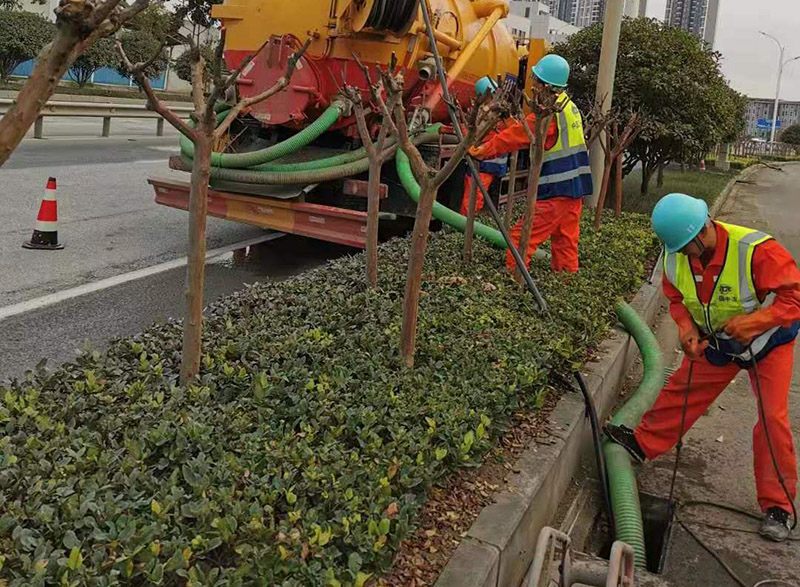 长岭市政管道清淤